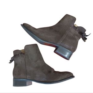 Talbot’s Brown Suede Ankle Boots Women's Size 5 Brown Booties